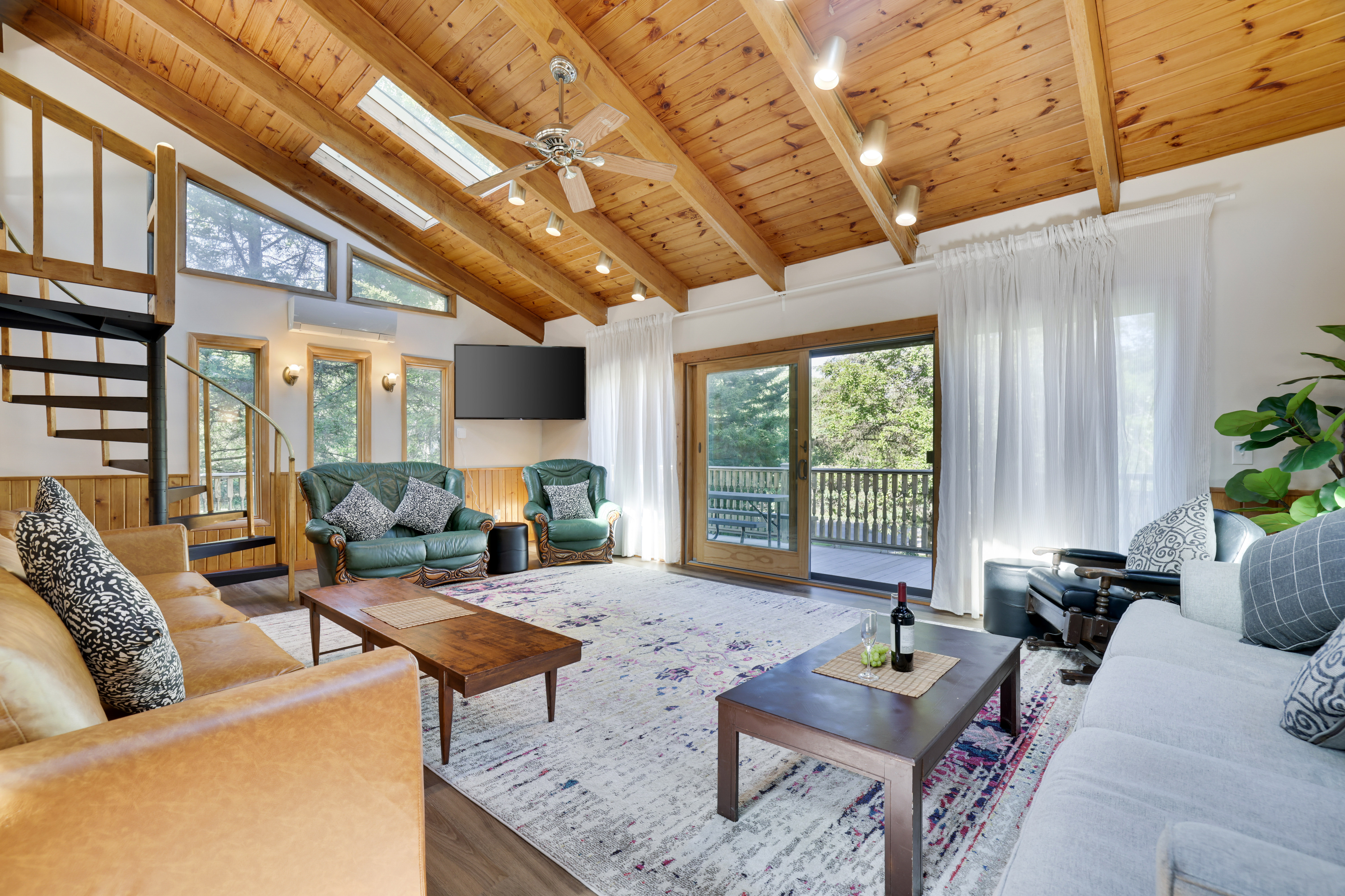 Living Room + Fireplace